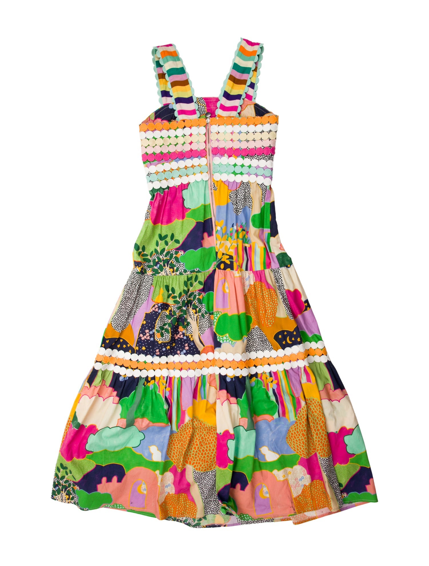 Celia B Printed Long Dress