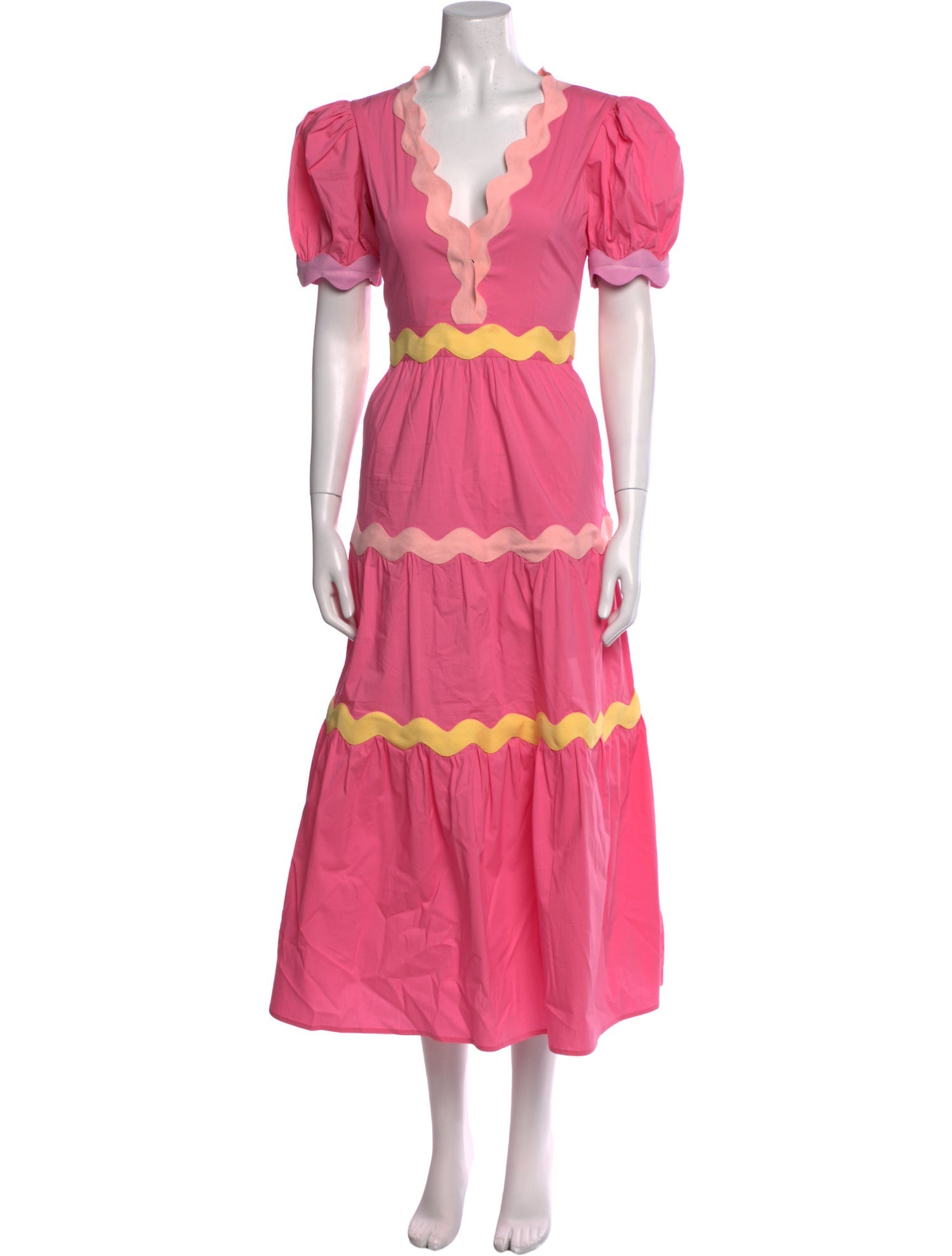 Celia B Striped Long Dress