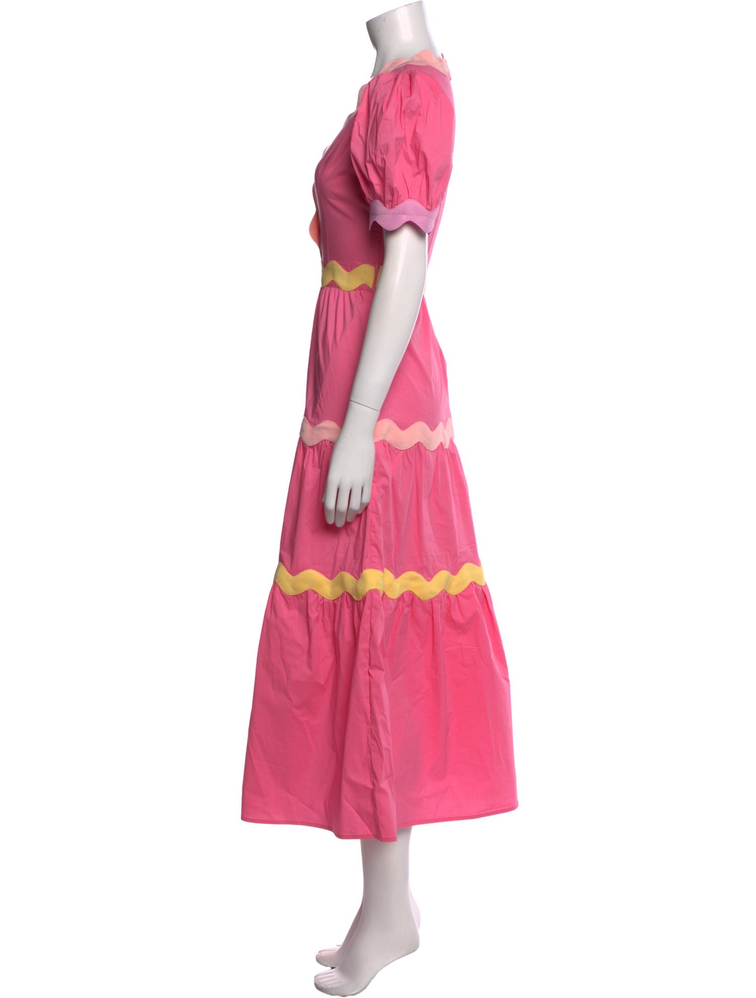 Celia B Striped Long Dress