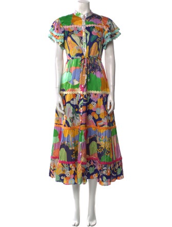 Celia B Floral Print Long Dress