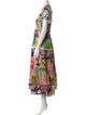 Celia B Floral Print Long Dress