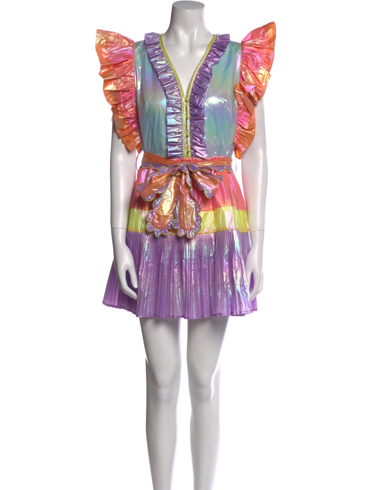 Celia B Printed Mini Dress w/ Tags
