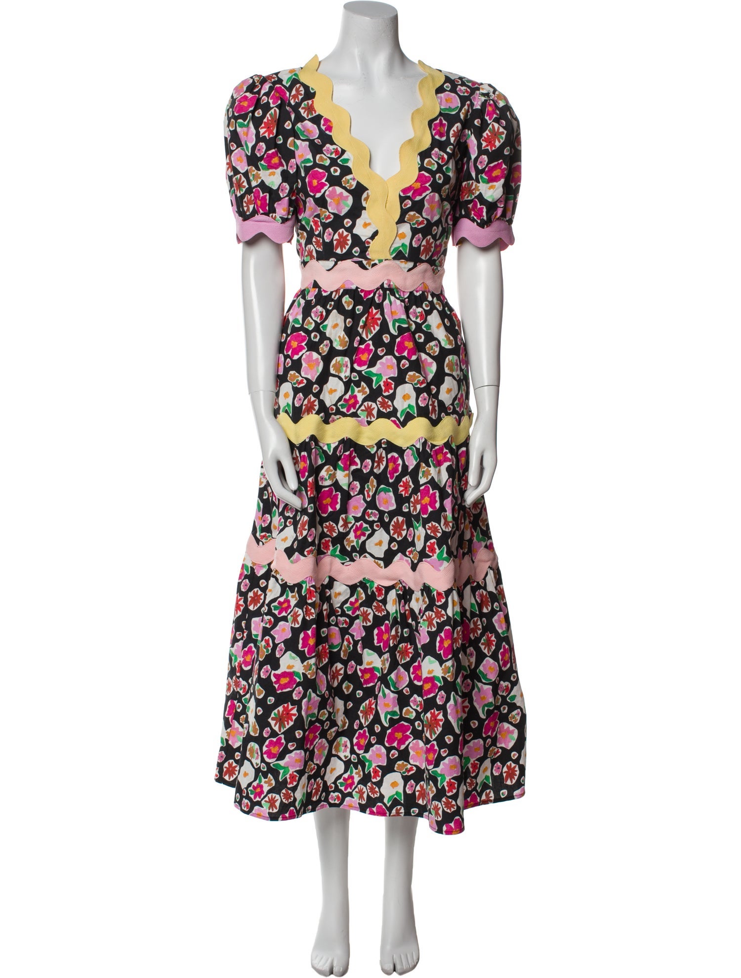 Celia B Floral Print Long Dress