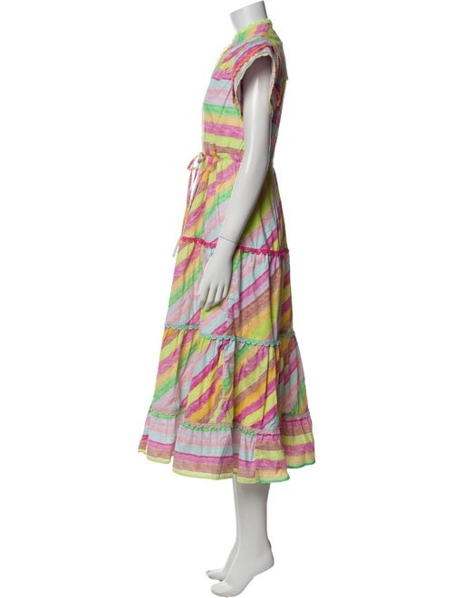 Celia B Striped Midi Length Dress