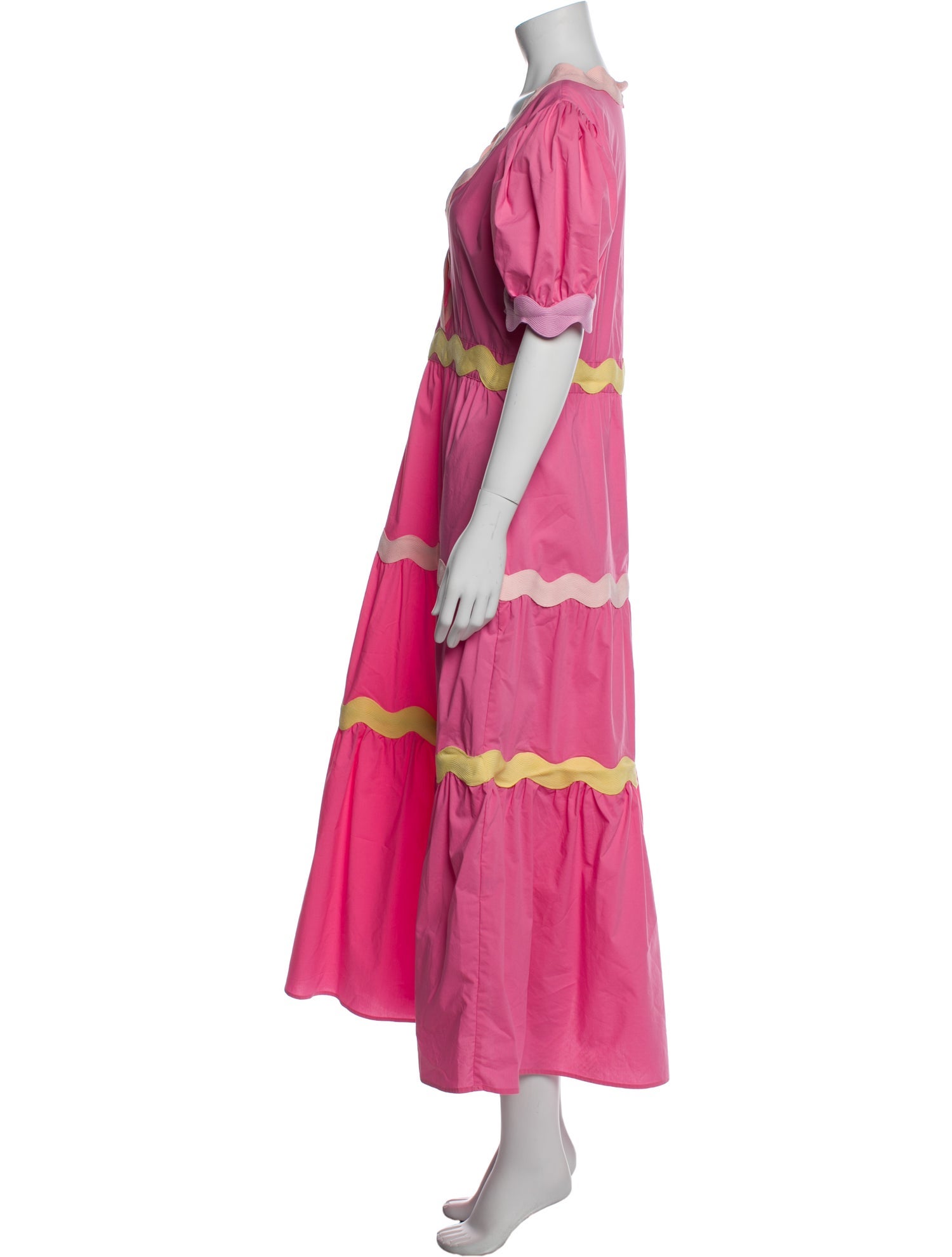 Celia B V-Neck Long Dress