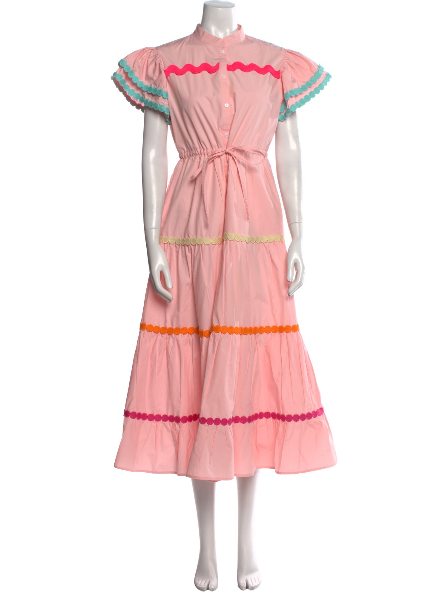 Celia B Mock Neck Long Dress