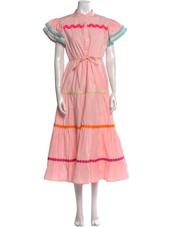 Celia B Mock Neck Long Dress