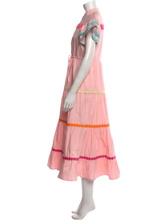 Celia B Mock Neck Long Dress