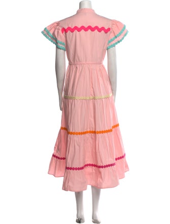 Celia B Mock Neck Long Dress