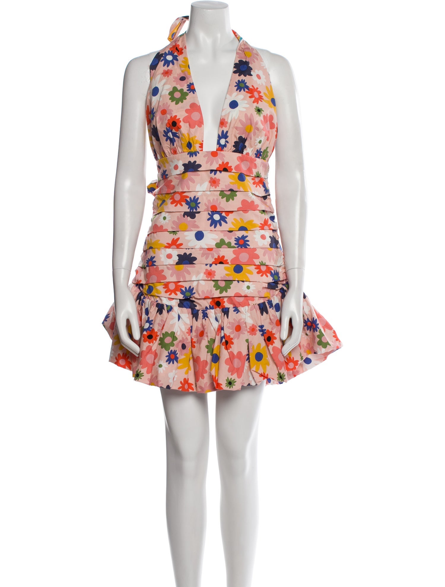 Celia B Floral Print Knee-Length Dress