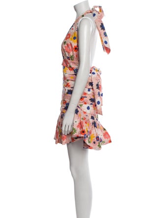 Celia B Floral Print Knee-Length Dress