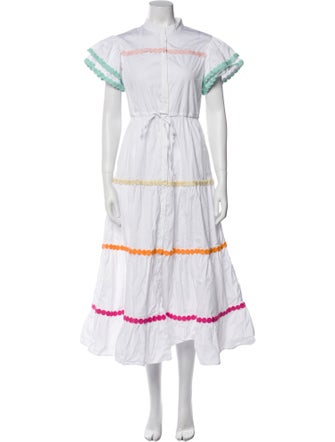 Celia B Mock Neck Long Dress