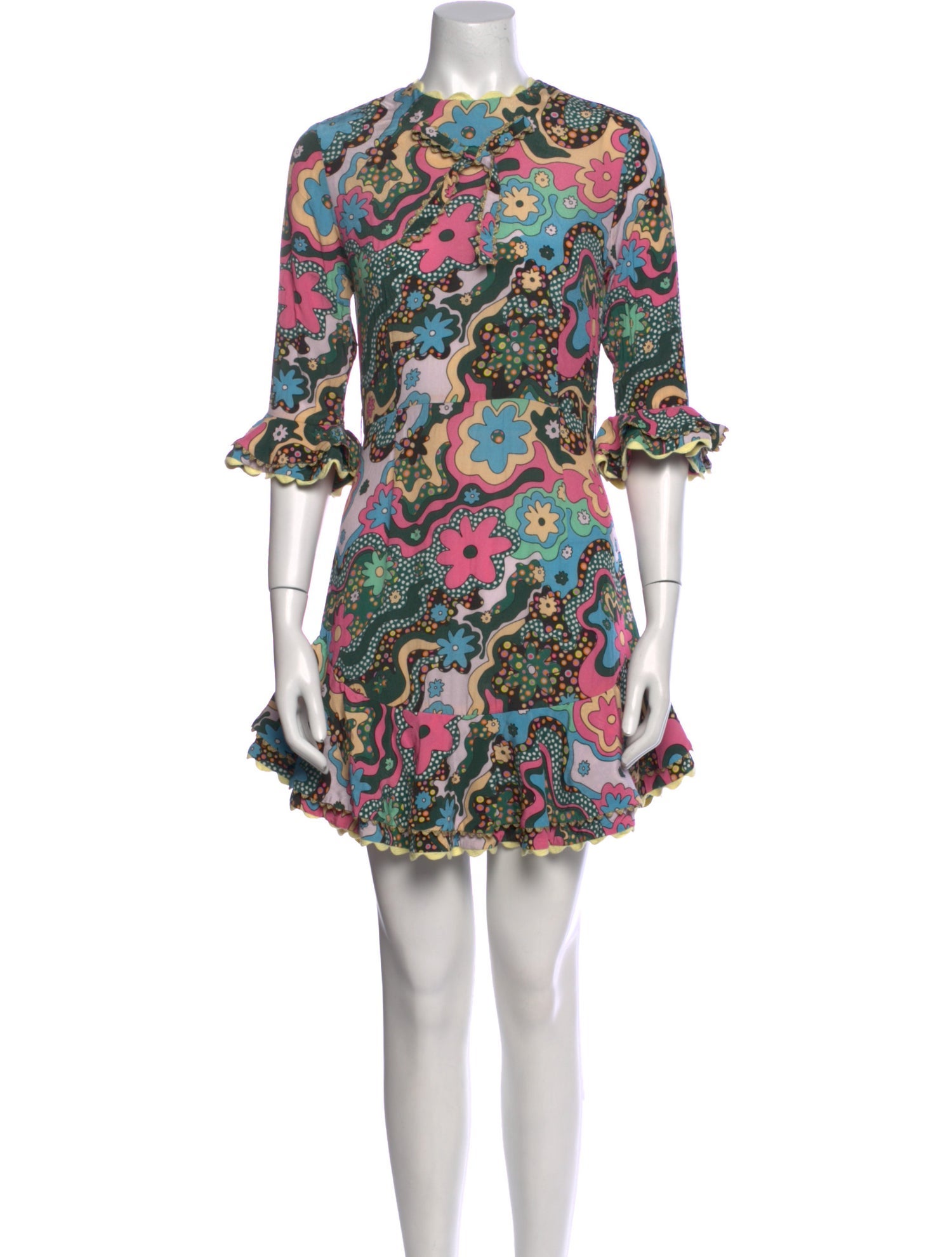 Celia B Printed Mini Dress