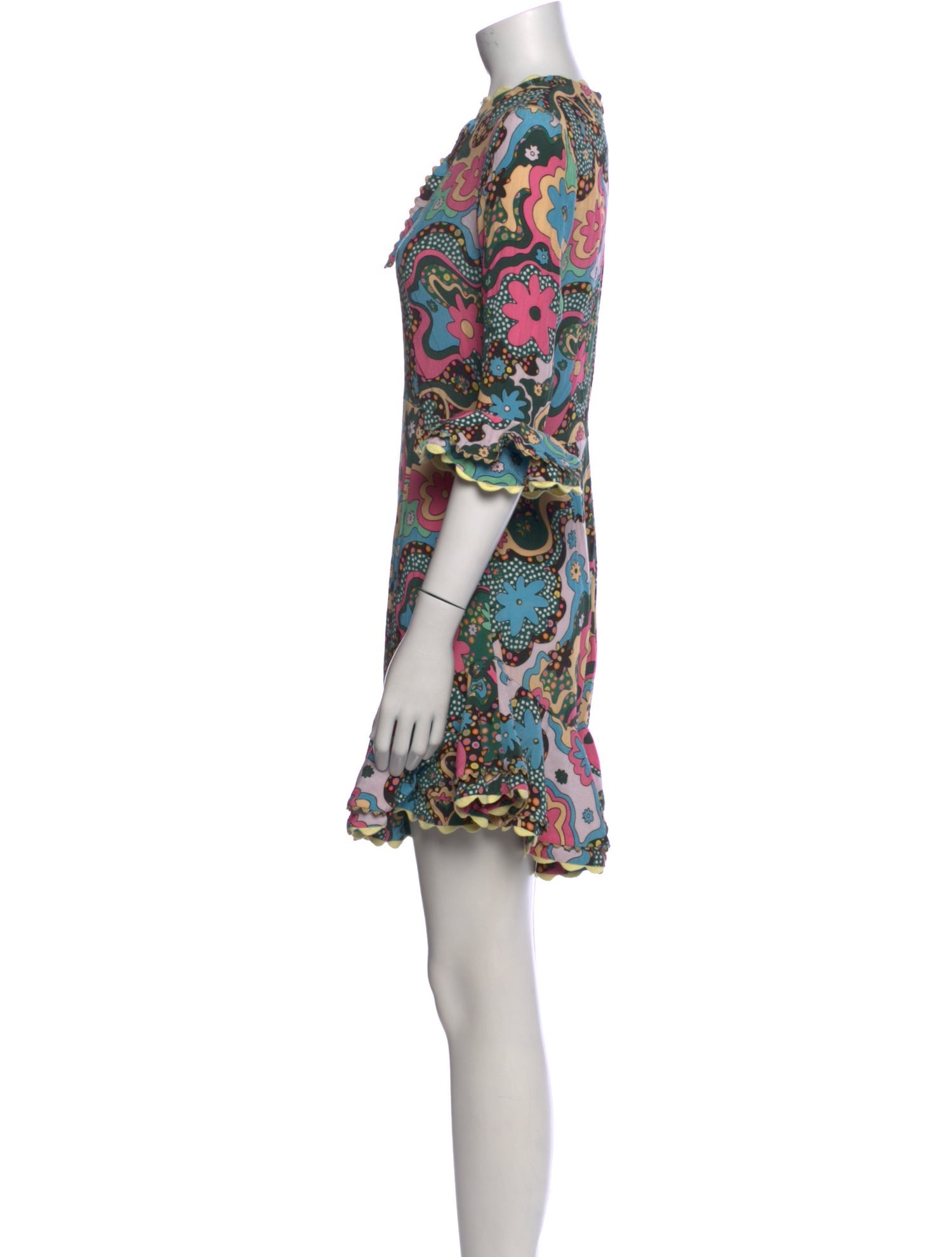 Celia B Printed Mini Dress