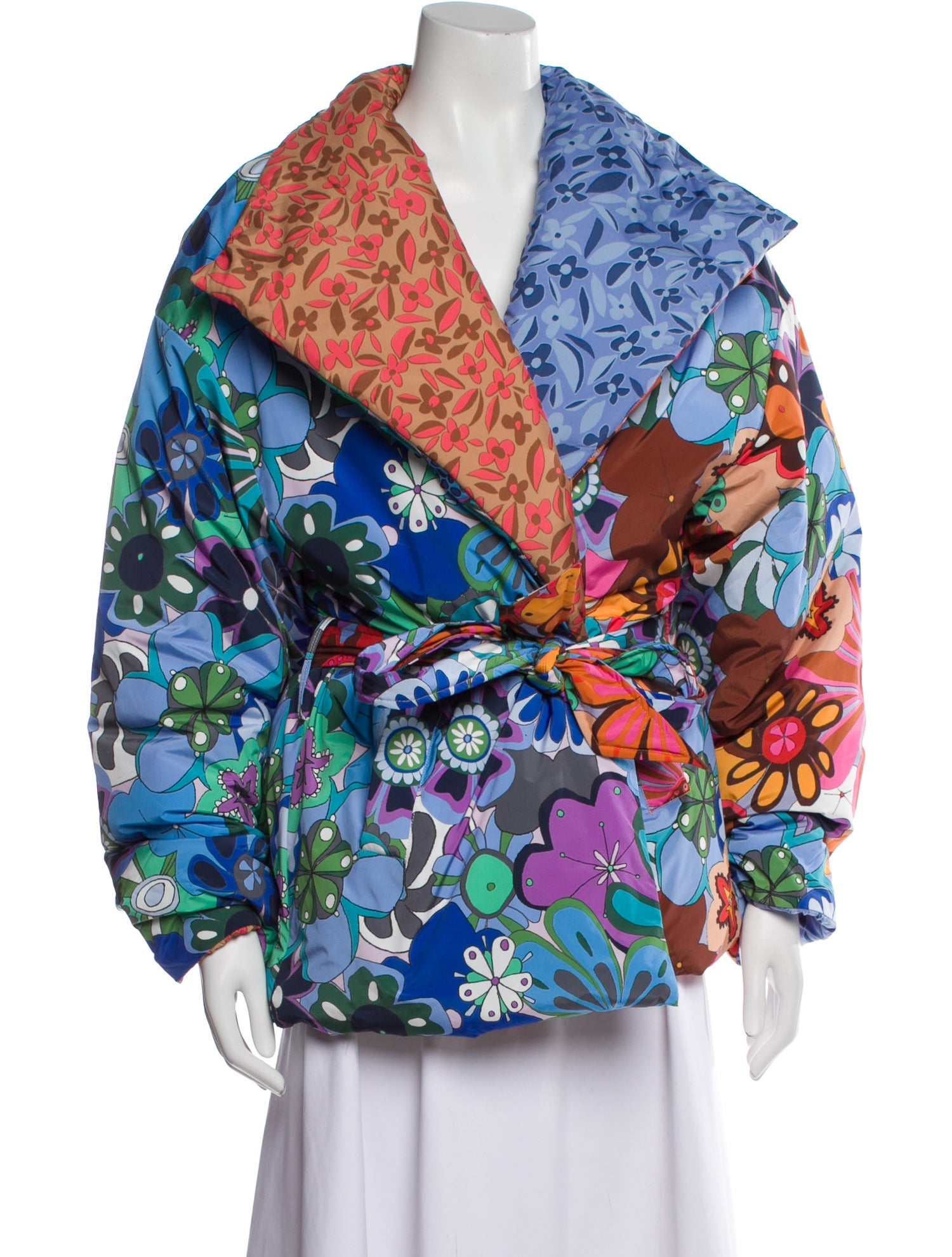 Celia B Printed Coat w/ Tags