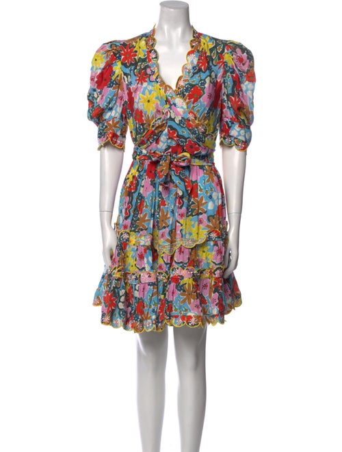 Celia B Floral Print Mini Dress