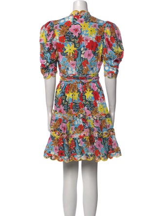 Celia B Floral Print Mini Dress