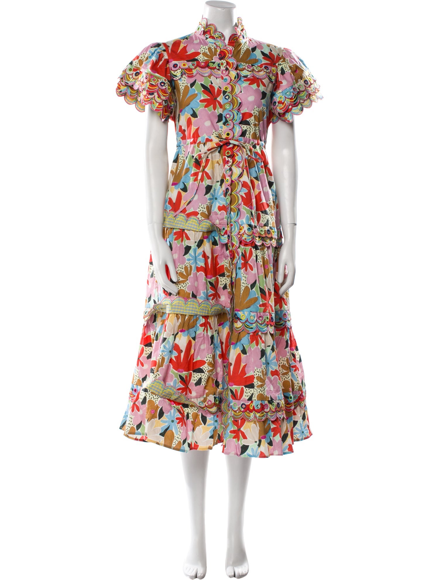 Celia B Floral Print Long Dress