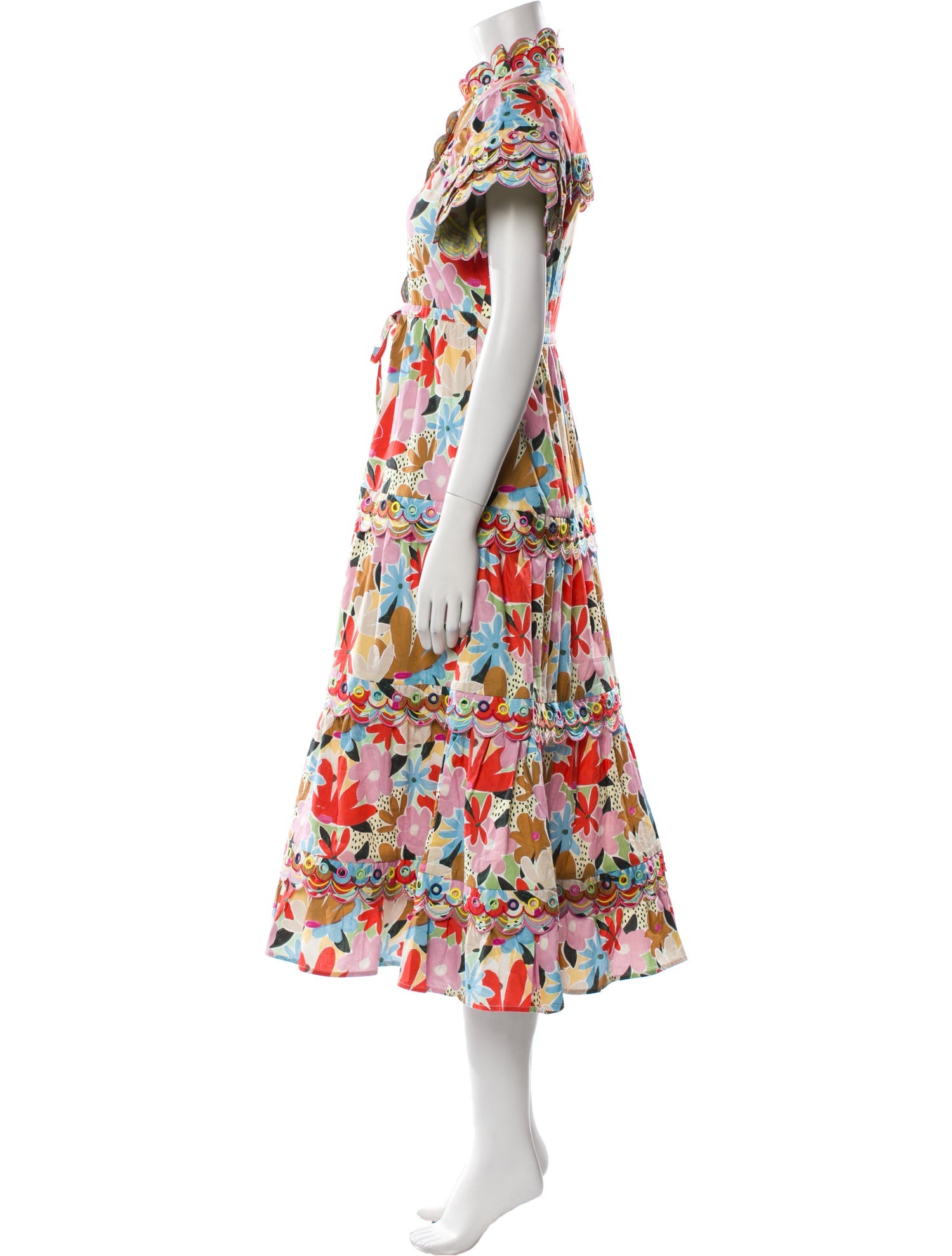 Celia B Floral Print Long Dress