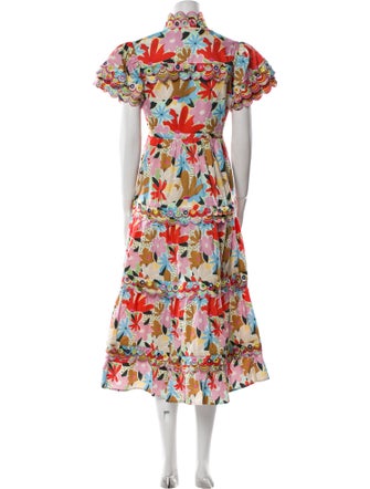 Celia B Floral Print Long Dress