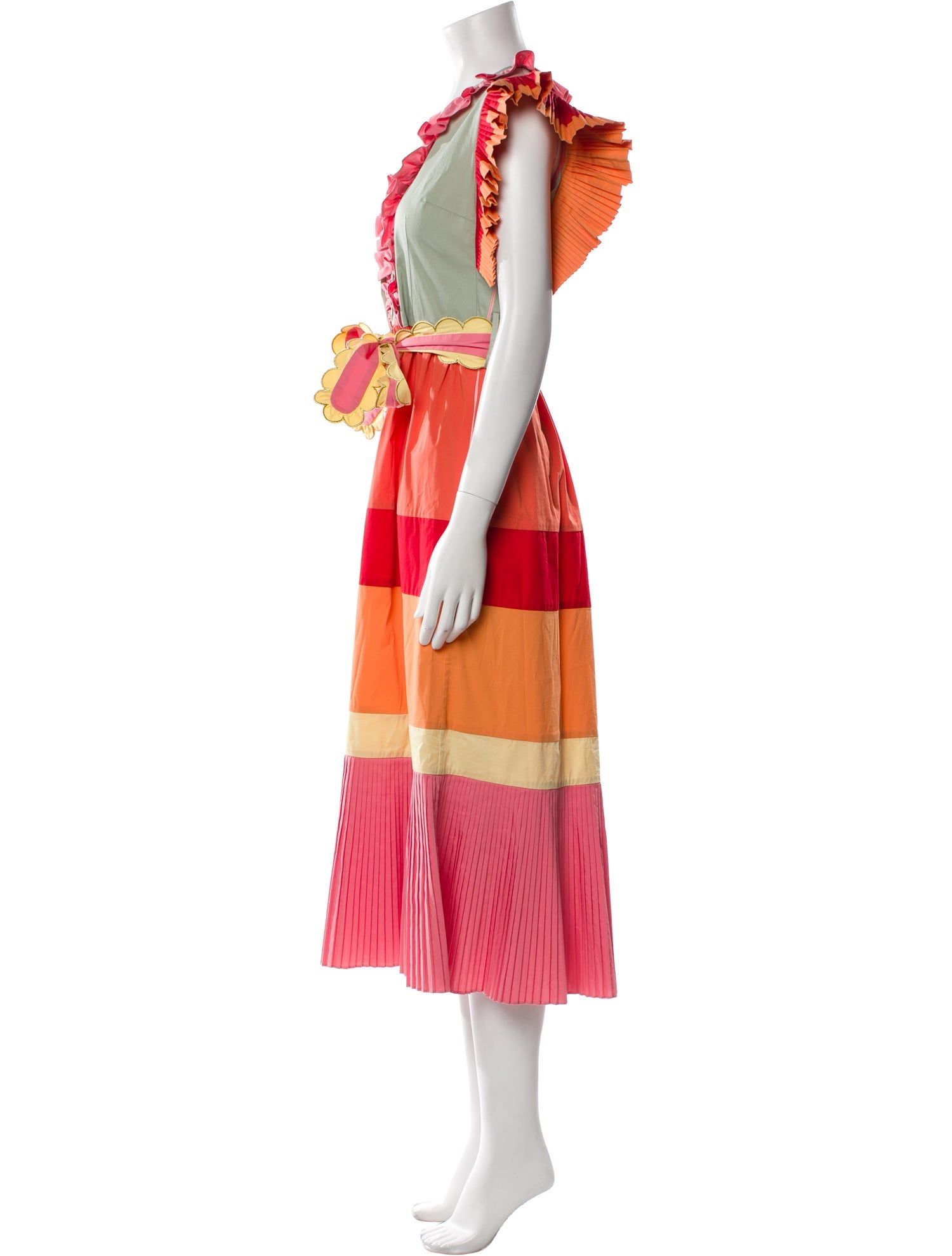 Celia B Striped Long Dress