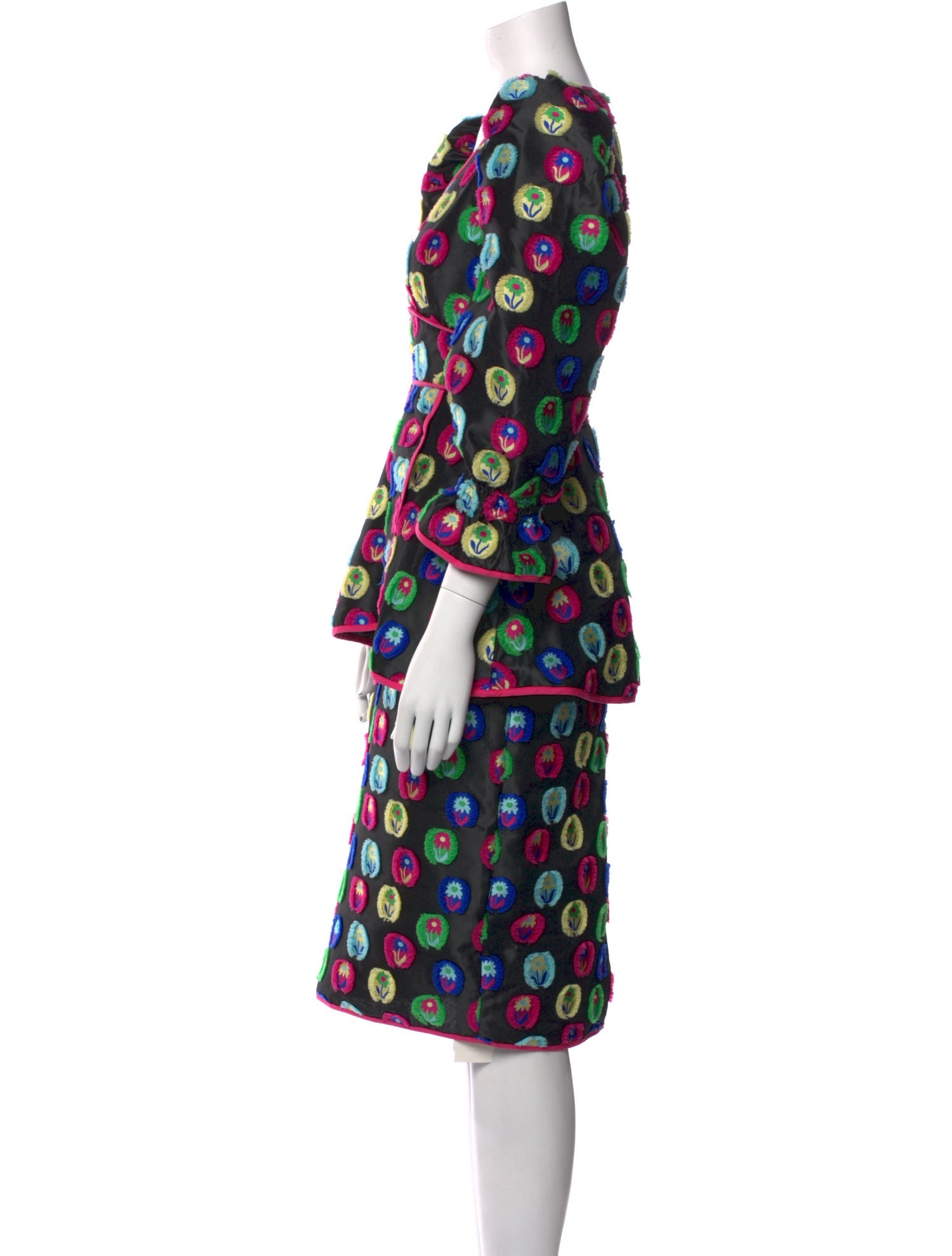 Celia B Printed Knee-Length Dress w/ Tags