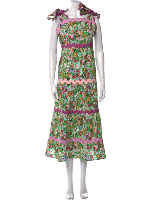 Celia B Floral Print Long Dress
