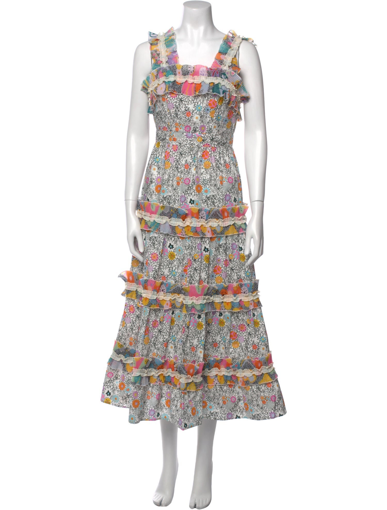 Celia B Floral Print Long Dress