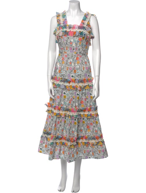 Celia B Floral Print Long Dress