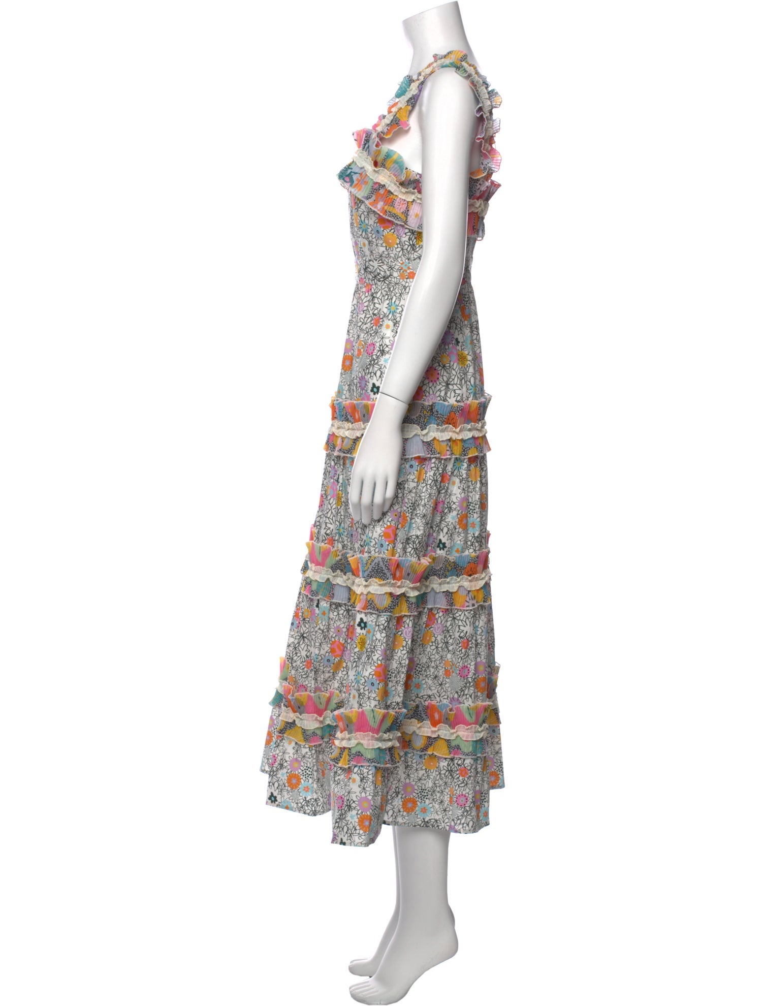 Celia B Floral Print Long Dress