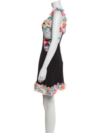 Celia B Graphic Print Mini Dress
