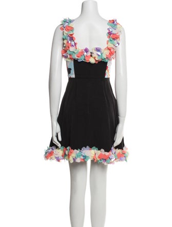 Celia B Graphic Print Mini Dress