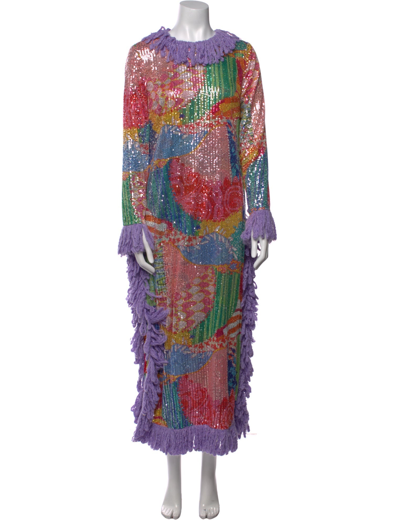 Celia B Printed Long Dress