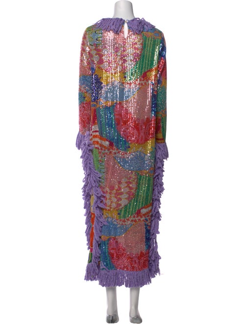 Celia B Printed Long Dress
