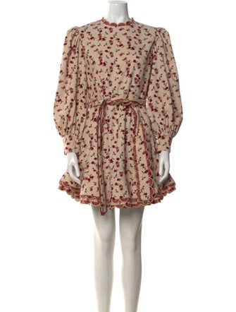 Celia B Floral Print Mini Dress