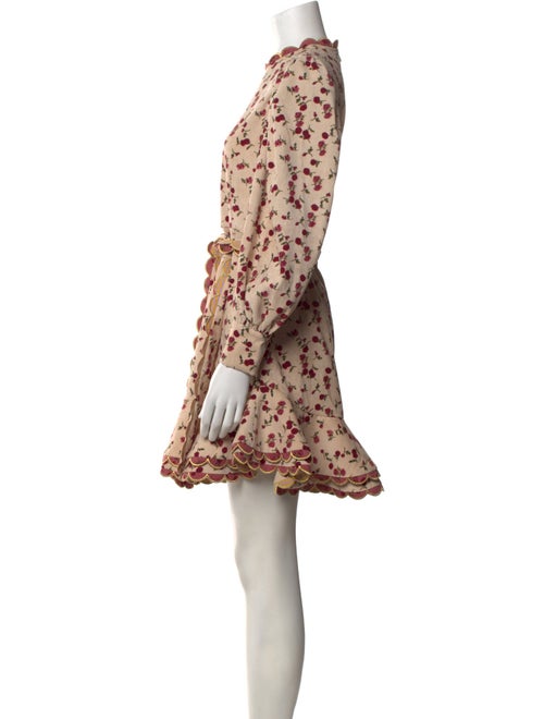 Celia B Floral Print Mini Dress