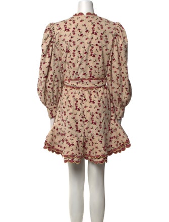 Celia B Floral Print Mini Dress