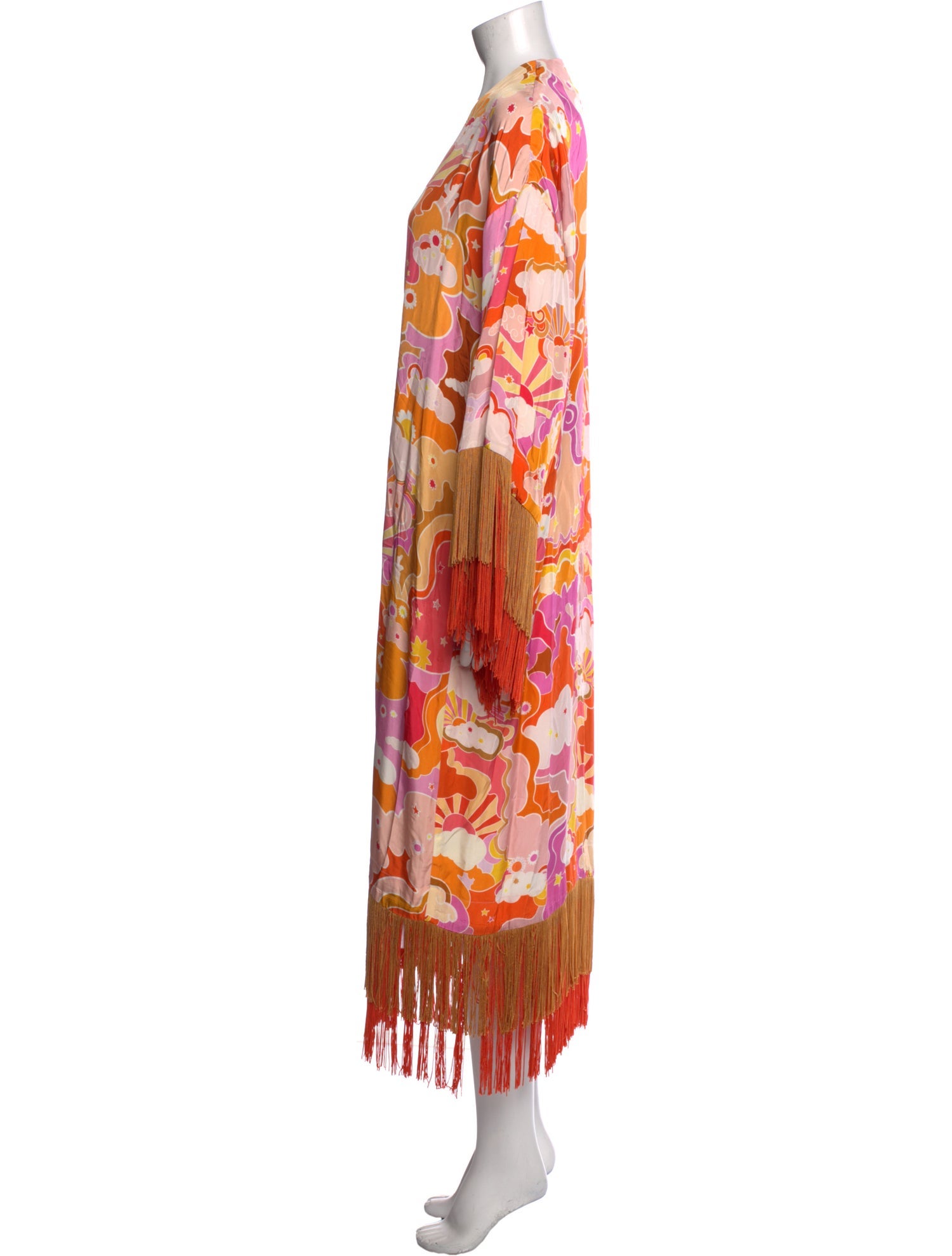 Celia B Printed V-Neck Sweater