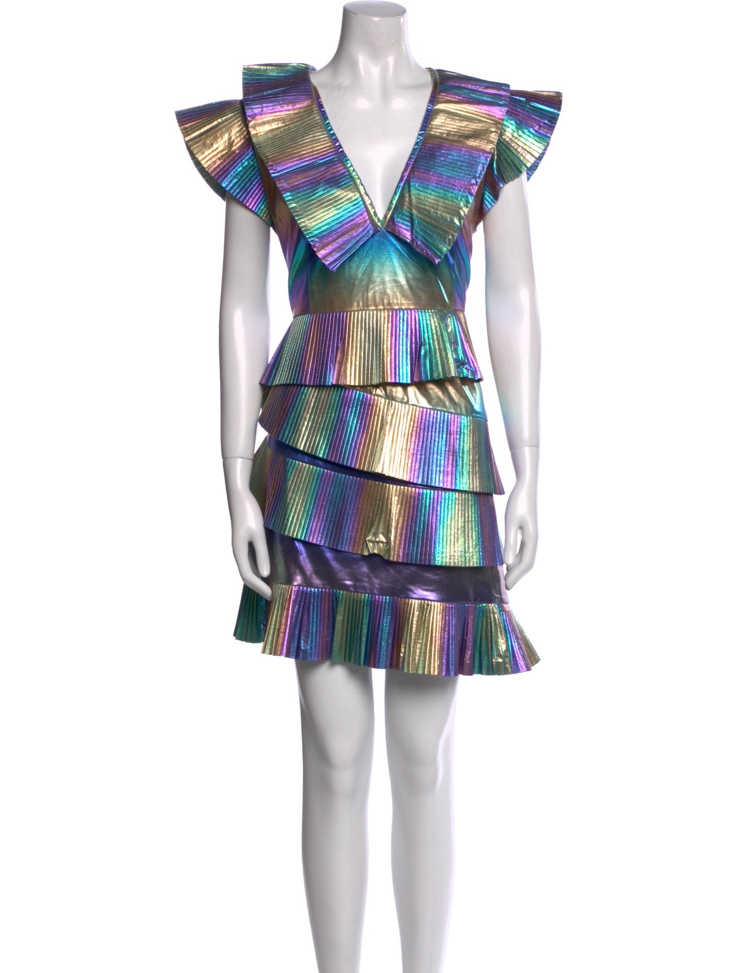 Celia B Plaid Print Mini Dress