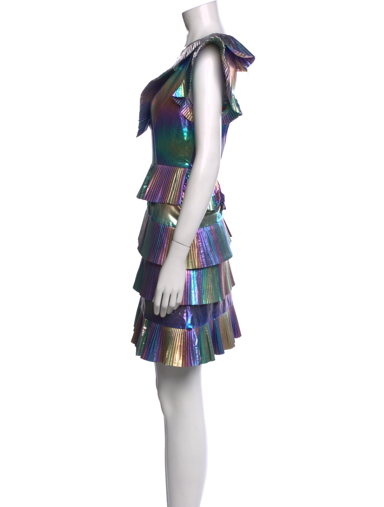 Celia B Plaid Print Mini Dress