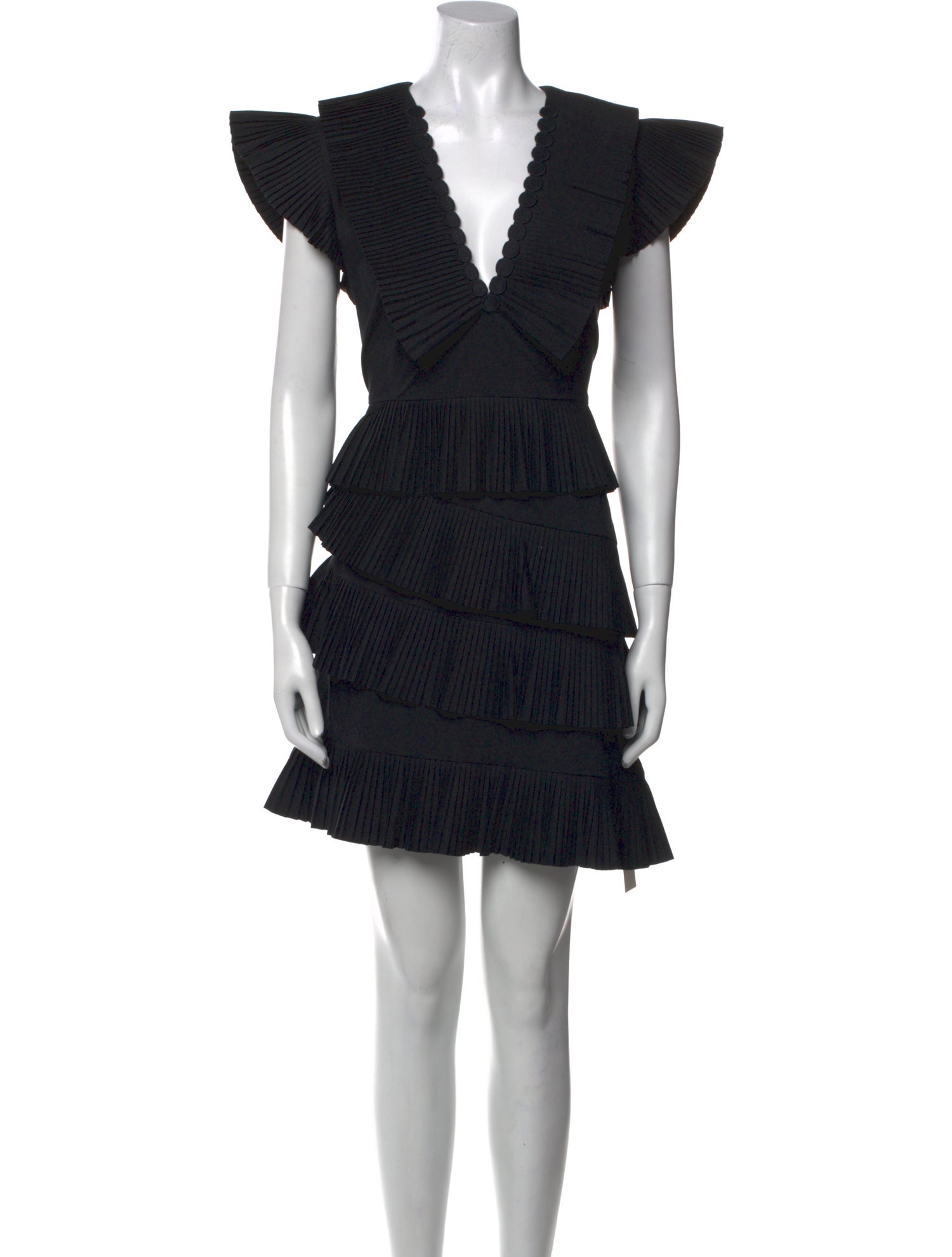 Celia B V-Neck Mini Dress