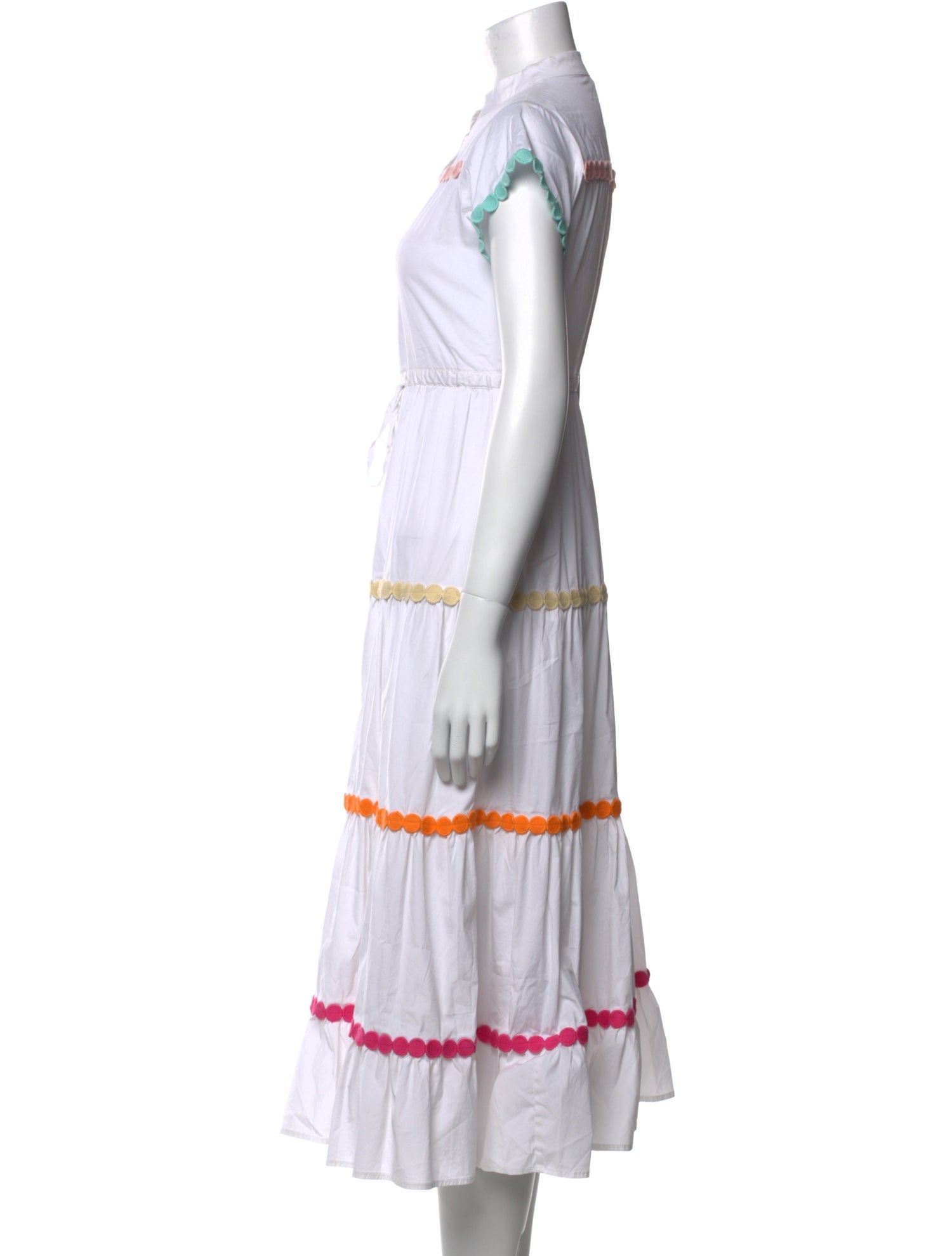 Celia B Striped Midi Length Dress