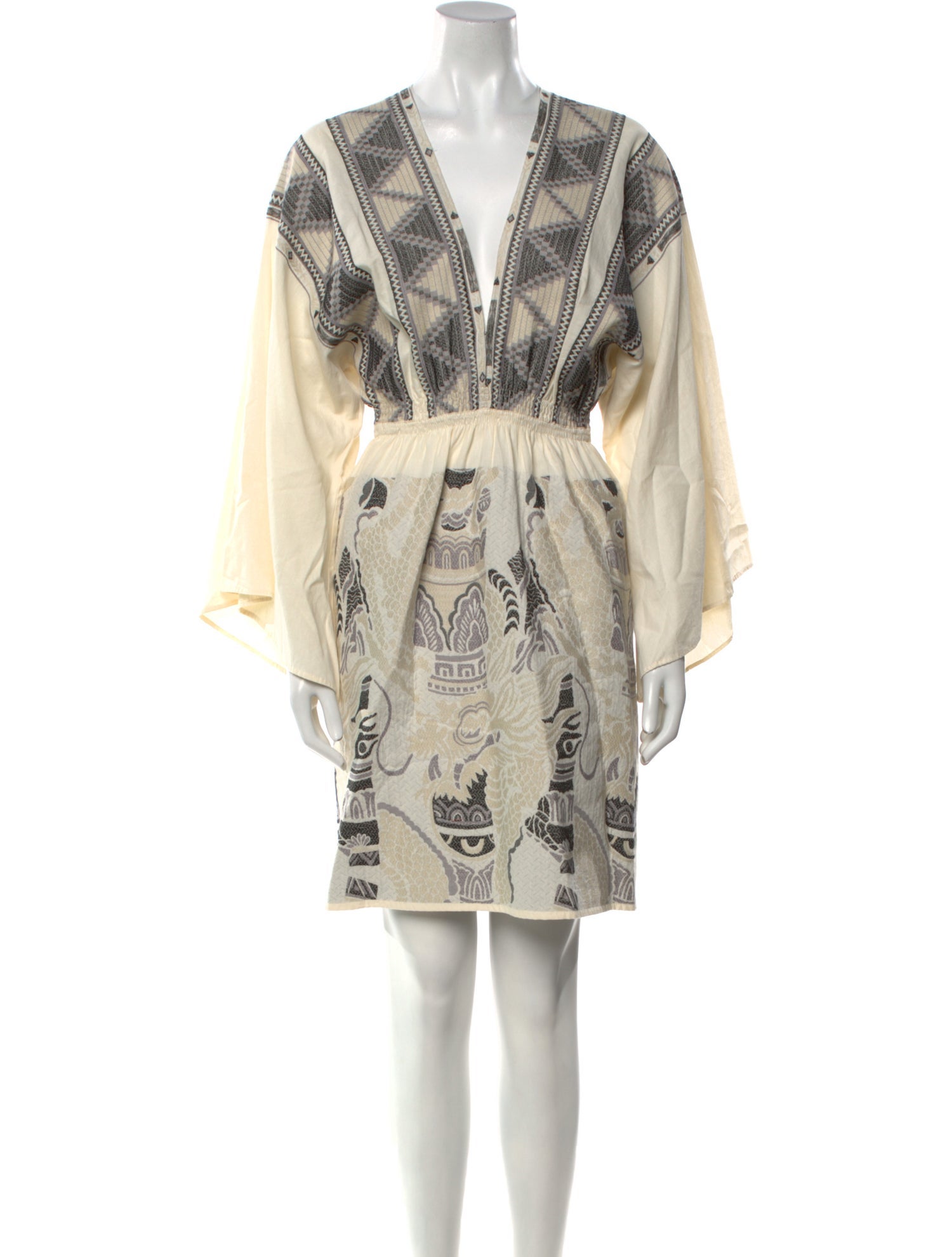 Celia Dragouni Printed Mini Dress