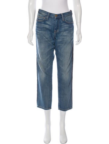 Current/Elliott + Marni Distressed Boyfriend Jeans