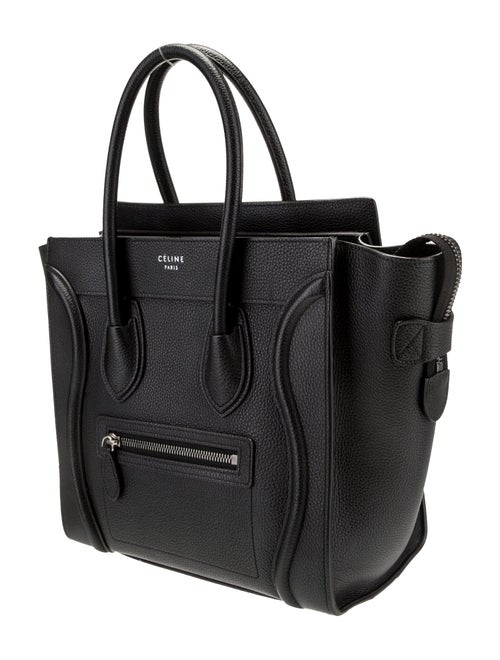 Celine Leather Luggage Micro
