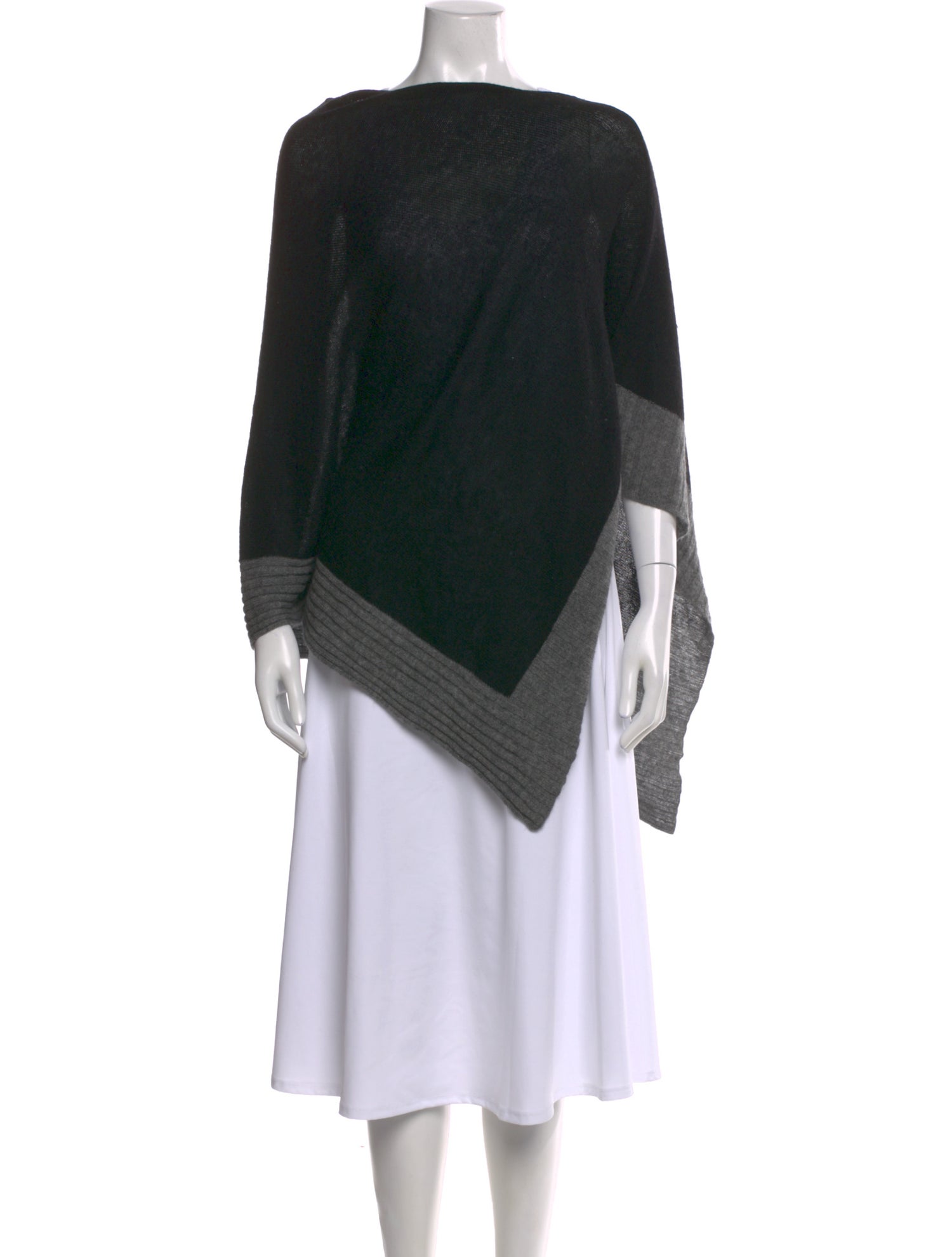 Celeste Pisenti Wool Colorblock Pattern Sweater