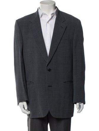 Cerruti 1881 8017 Plaid Print Blazer