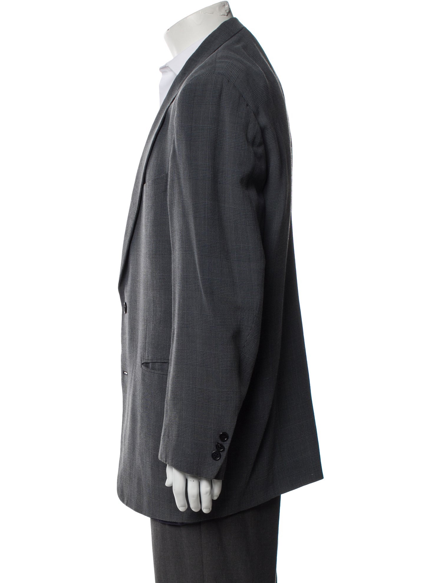 Cerruti 1881 8017 Plaid Print Blazer