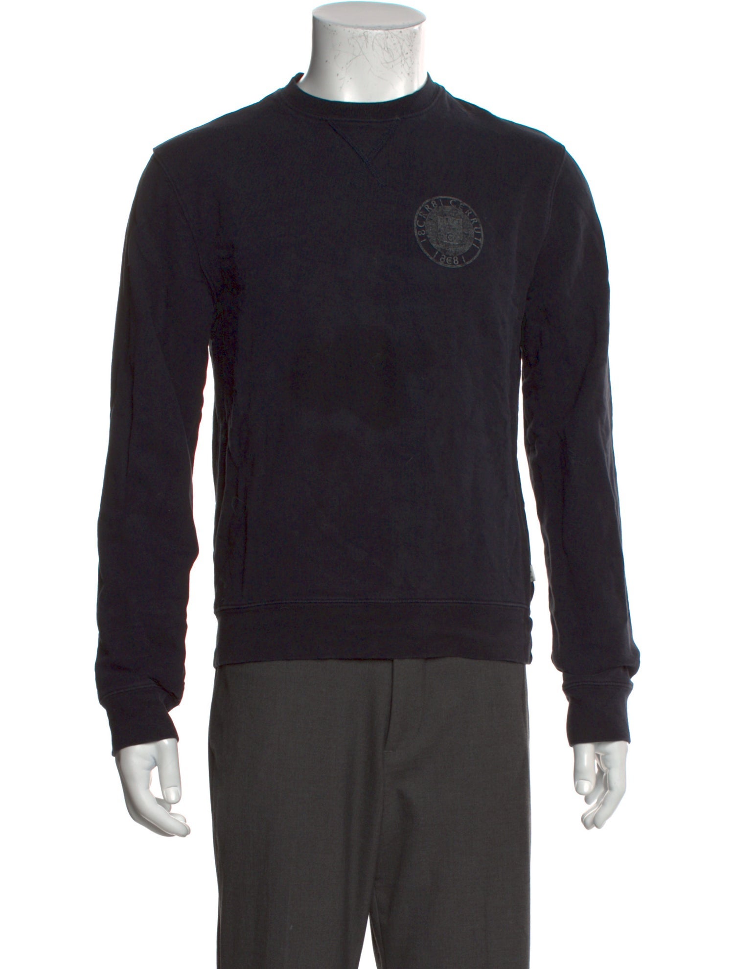 Cerruti 1881 Graphic Print Crew Neck Pullover