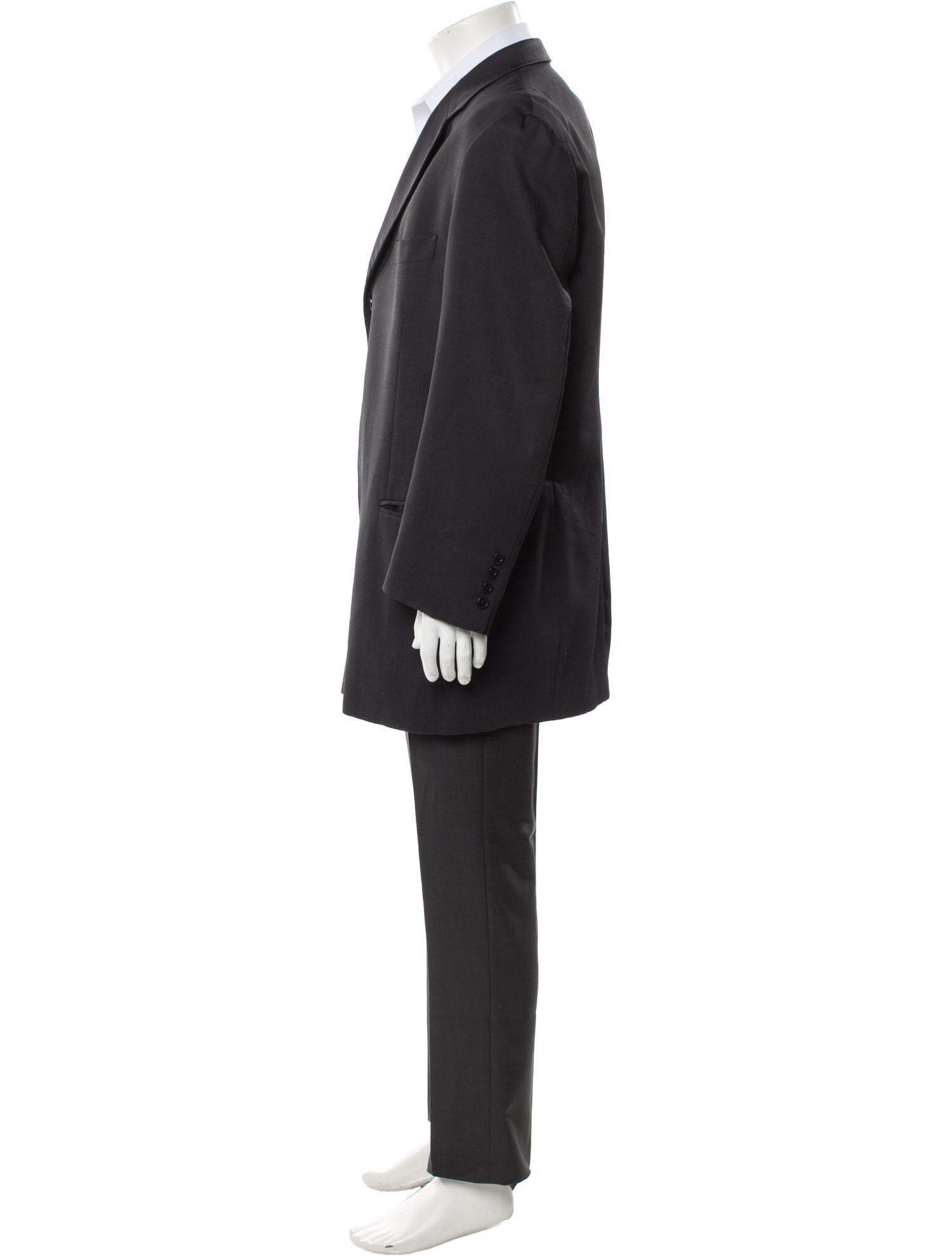 Cerruti 1881 Wool Pleated Accents Blazer